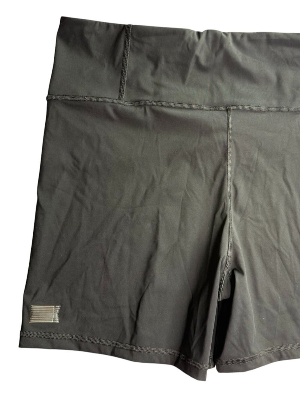FENTY SAVAGE SPORT RIHANNA Black Spandex Bike Shorts, Yoga. MSRP $50.  Black 2XL